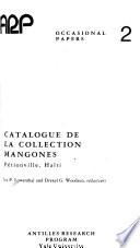 Catalogue de la collection Mangonès, Pétionville, Haĭti