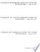 Catalogue de reproductions en couleurs de peintures