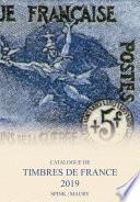 Catalogue de Timbres de France 2019