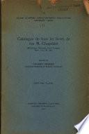 Catalogue de Tous les Livres de Feu M. Chapelain