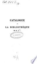 Catalogue ...