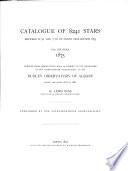 Catalogue of 8241 Stars Between 0°50' and 5°10' of North Declination 1855 for the Epoch 1875