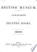Catalogue of Printed Books