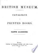 Catalogue of Printed Books