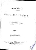 Catalogue of Printed Maps