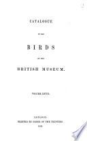 Catalogue of the Birds in the British Museum: Chenomorphæ (Palamedeæ, Phœicopteri, Anseres), Crypturi, and Ratitæ, by T. Salvadori. 1895