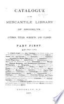 Catalogue of the Brooklyn Library