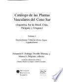 Catalogue of the vascular plants of the Southern Cone (Argentina, Southern Brazil, Chile, Paraguay, and Uruguay)