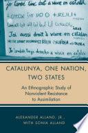 Catalunya, One Nation, Two States