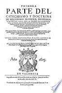 Catechismo y doctrina de religiosos novicios, professos y monias, ansi de la orden de nuestra Senora del Carmen (etc.)