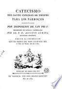 Catecismo del Santo Concilio de Trento para los párrocos