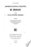 Catecismo elemental de historia y estadistica de Chiapas