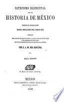Catecismo elemental de la historia de México
