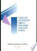 Catorce años de investigación sobre las desigualdades en educación en España
