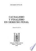 Causalismo y finalismo en derecho penal
