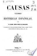 Causas célebres históricas españolas