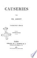 Causeries par Ed. About