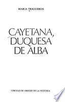 Cayetana, duquesa de Alba