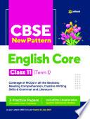 CBSE New Pattern English Core Class 11 for 2021-22 Exam (MCQs based book for Term 1)