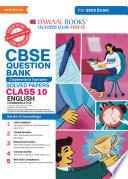 CBSE Question Bank Chapterwise & Topicwise SOLVED PAPERS Class 10 English Communicative | For Board Exams 2025