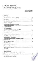 CCAR Journal