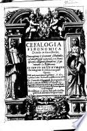 Cefalogia fisonomica divisa in dieci Deche, dove conforme a'documenti d'Aristotile, e d'altri filosofi naturali, co brevi discorsi ... si esami nano le fisionomie di cento teste humane, che intagliate si vedono in quest'opera ... Aggiuntivi altretanti sonetti di diversi ... poeti ... Et additioni a ciascun discorso dell'Inquieto Academico Vespertino. [O. Mont'Albani?]
