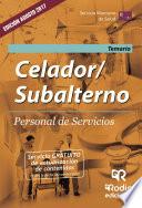 Celador/Subalterno. Personal de Servicios. Temario. Servicio Murciano de Salud