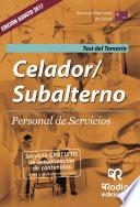 Celador/Subalterno. Personal de Servicios. Test del Temario. Servicio Murciano de Salud