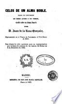 Celos de un alma noble