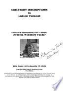 Cemetery Inscriptions in Ludlow, Vermont
