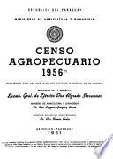 Censo agropecuario, 1956