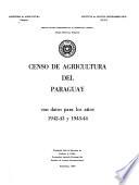 Censo de agricultura del Paraguay