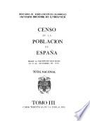 Censo de la poblacion de Espana sugun la inscripcion realizada el 31 de diciembre de 1970