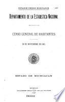 Censo general de habitantes