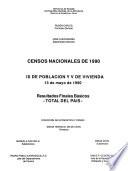 Censos nacionales de 1990