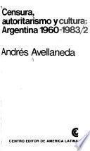 Censura, autoritarismo y cultura