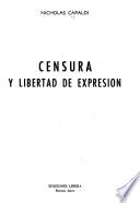 Censura y libertad de expresion