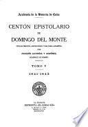 Centón epistolario de Domingo del Monte