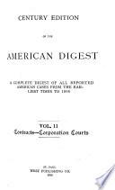 Century Edition of The American Digest