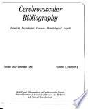 Cerebrovascular Bibliography
