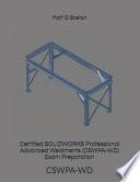 Certified SOLIDWORKS Professional Advanced Weldments (CSWPA-WD) Exam Preparation