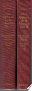 Cervantes, Volume 1