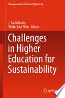 Challenges in Higher Education for Sustainability