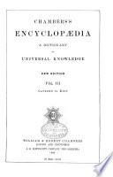 Chamber's Encyclopœdia