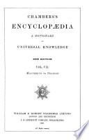 Chamber's Encyclopœdia