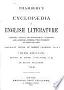 Chambers's Cyclopædia of English Literature