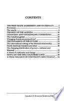 Change and Continuity in Canada-U.S. Economic Relations