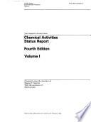 Chemical Activities Status Report