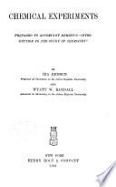 Chemical Experiments