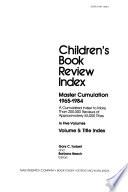 Children's Book Review Index